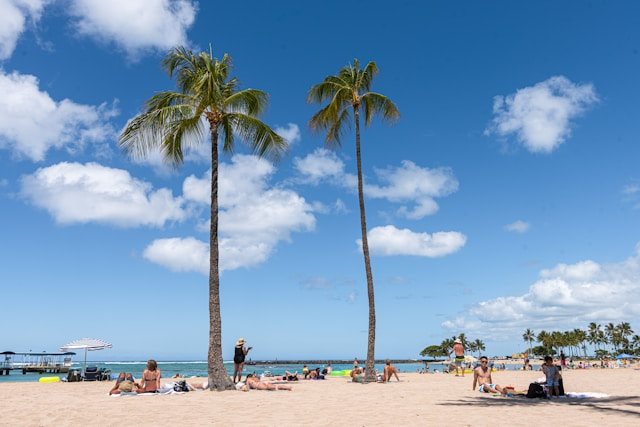 Choosing Your Spot on the Beach